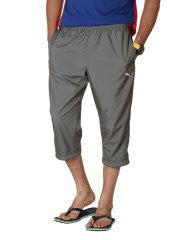 Puma Men Grey 3/4 Length Pants